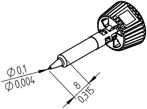 ERSA 0142PDLF01 - Ersadur Lötspitze