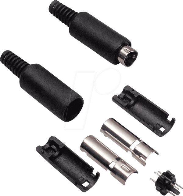 BKL 0204004 - Mini-DIN-Stecker 6-pol.