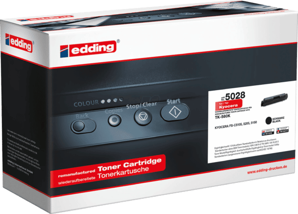 EDDING EDD-5028 - Toner - KYOCERA - schwarz - TK-580K - refill