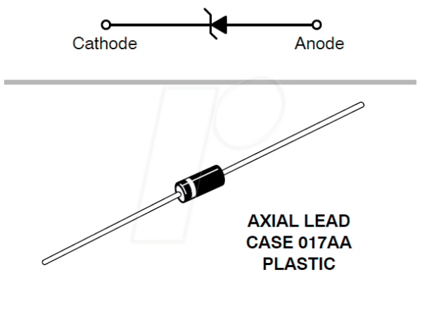 1N 5344BG ONS - Zenerdiode