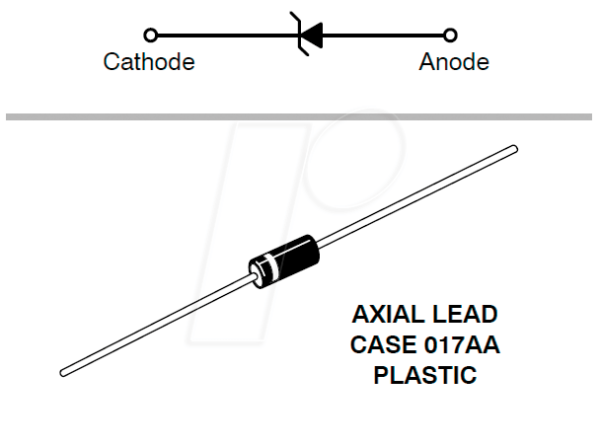 1N 5358BG ONS - Zenerdiode