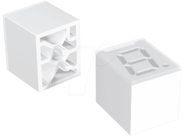 MEN 2274.1006 - 7-Segment Anzeige 19x13x12