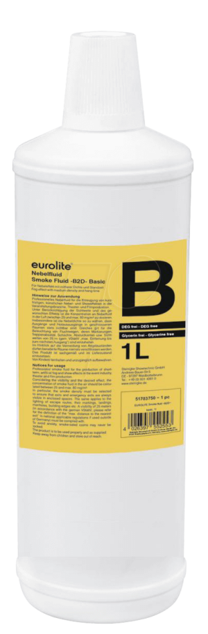 EURO 51703750 - Smoke Fluid B2D Basic