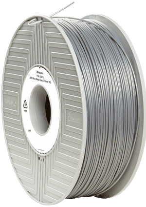 VERBATIM 55032 - ABS Filament - silber/metallgrau - 1