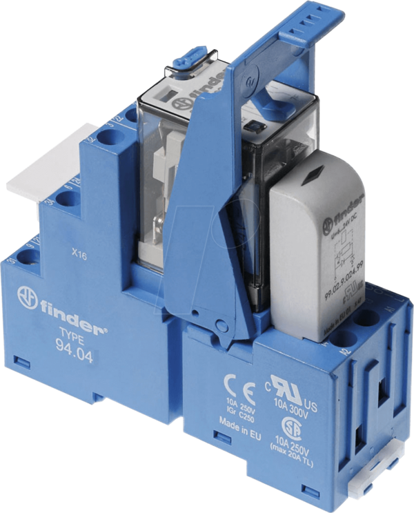 FIN 58.34.9 24V - Koppelrelais mit Schraubanschlüssen