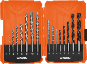 WOKIN 751816 - Spiralbohrer-Set für Metall