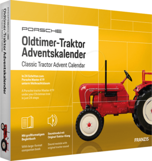 ADV 67133-2 - Adventskalender - Porsche Oldtimer-Traktor