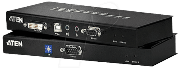 ATEN CE600 - Verlängerung CAT> DVI/USB/Ton/RS-232 (60 m)