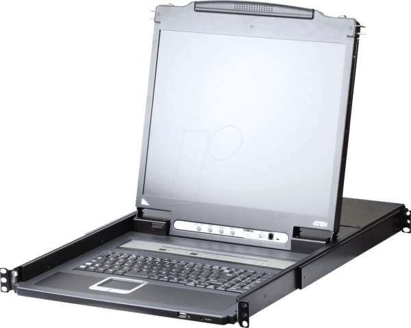 ATEN CL5708IN - 19 Zoll KVM Konsole mit Tastatur