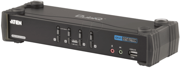 ATEN CS1784A - 4 Port KVM USB /  DVI-Dual-Link / Audio