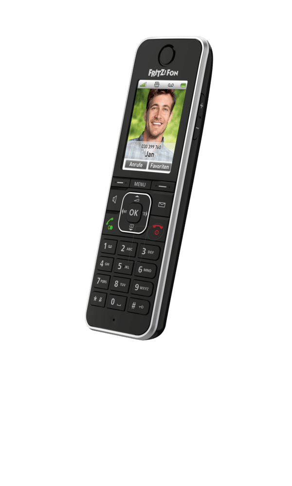 AVM FRITZFON C6B - FRITZ!Fon C6 Black - FRITZ!Box Komforttelefon