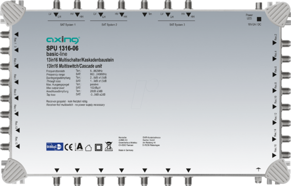 SPU 1316-06 - Multischalter