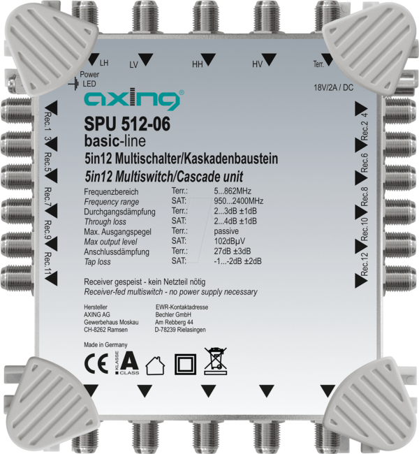 SPU 512-06 - Multischalter