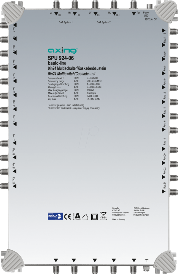 SPU 924-06 - Multischalter