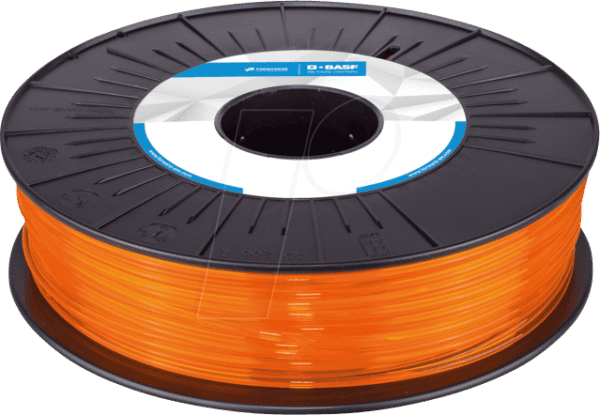 BASFU 20254 - PLA Filament - orange transparent - 1