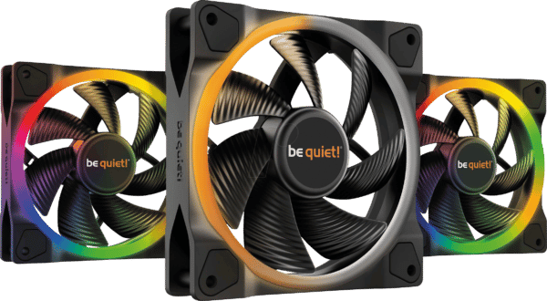 BQT BL076 - be quiet! Light Wings 120mm PWM Triple Pack