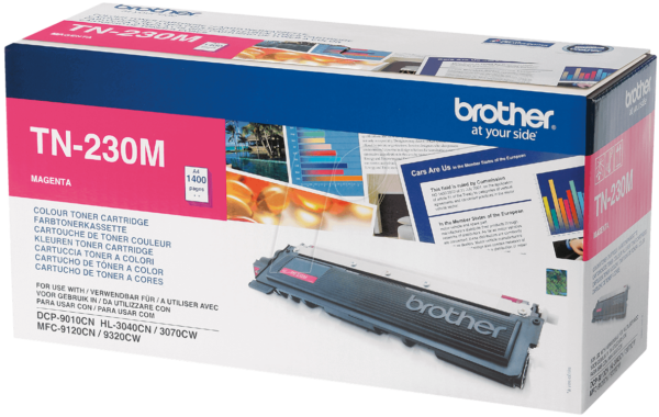 TONER TN 230M - Toner - Brother - magenta - TN-230 - original