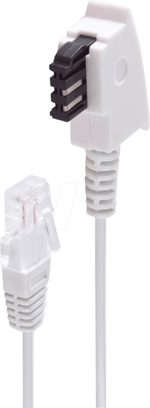 SHVP BS12-09076 - TAE-F Stecker auf RJ45 Stecker