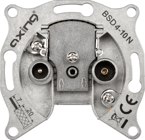 BSD 4-10N - CATV-Antennensteckdose 5…1006 MHz