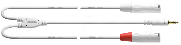 CFY 6 WMM-L-SN - CORDIAL Y-Adapter Kabel