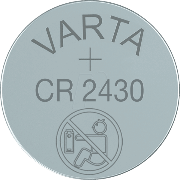 CR 2430 VAR - Lithium-Knopfzelle