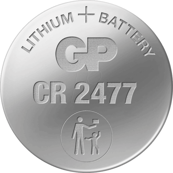 CR 2477 GP - Lithium Knopfzelle