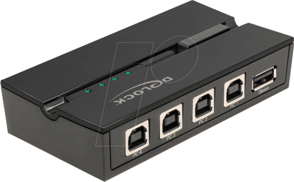 DELOCK 11493 - USB 2.0 Switch 4 Port