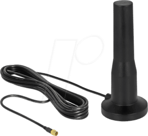 DELOCK 12586 - Antenne LTE SMA Stecker 3 - 5 dBi 12 cm starr omnidirektional