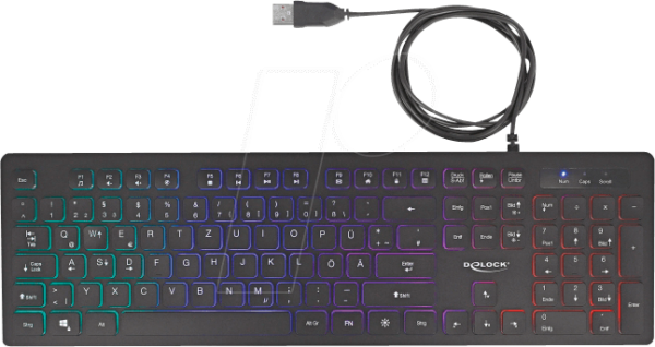 DELOCK 12625 - Tastatur