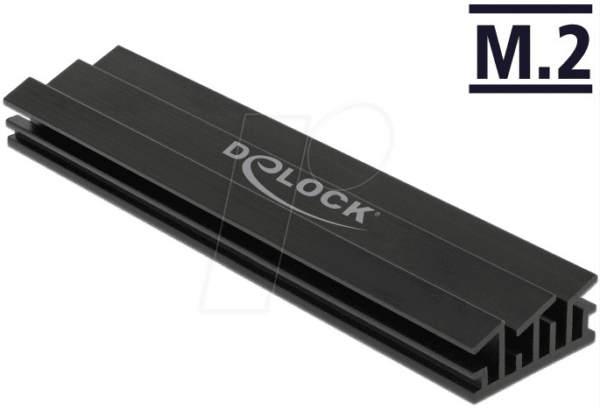 DELOCK 18284 - Delock Kühlkörper 100 mm für M.2 Modul