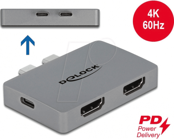 DELOCK 64123 - Adapter USB Type-C auf HDMI