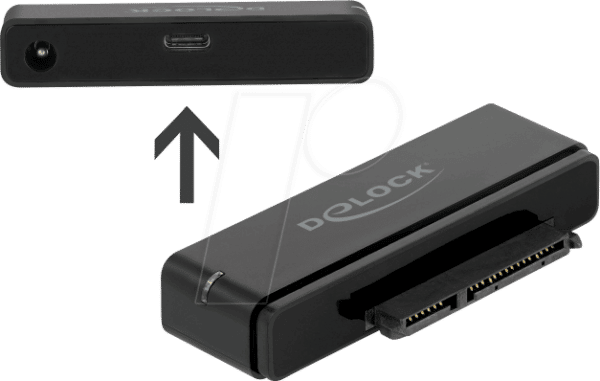 DELOCK 64188 - Konverter SATA 22 Pin > USB 3.1 Type-C