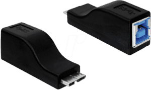 DELOCK 65216 - USB 3.0 Micro B Stecker auf USB 3.0 B Buchse