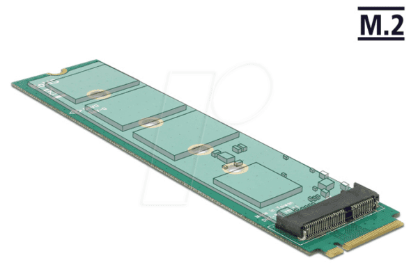 DELOCK 65831 - Konverter M.2 Key M > M.2 Key E Slot