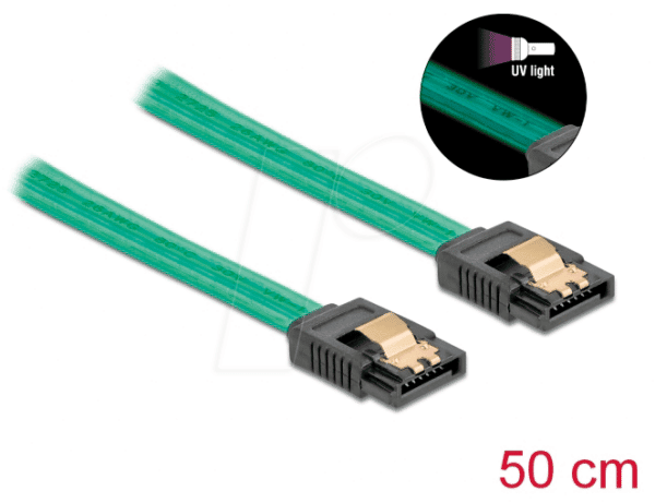 DELOCK 82069 - Kabel SATA 6 Gb/s St. > Bu.