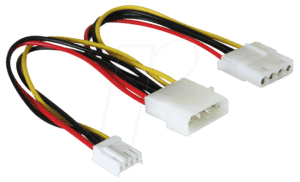 DELOCK 82111 - Y-Kabel Stromversorgung