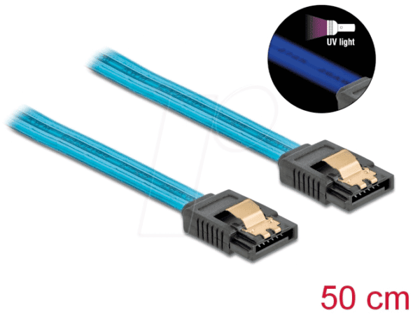 DELOCK 82130 - Kabel SATA 6 Gb/s St. > Bu.