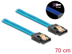 DELOCK 82133 - Kabel SATA 6 Gb/s St. > Bu.