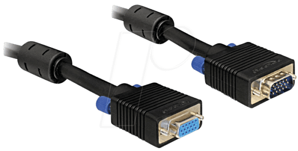 DELOCK 82568 - VGA Monitor Kabel 15-pol VGA Verlängerung