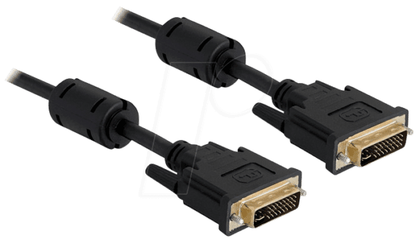 DELOCK 83113 - DVI Monitor Kabel DVI 24+5 Stecker