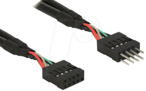 DELOCK 83872 - USB Pinheader Stecker auf Buchse 10pin