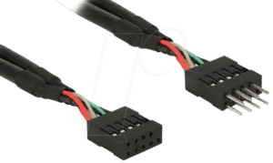 DELOCK 83874 - USB Pinheader Stecker auf Buchse 10pin