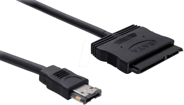 DELOCK 84402 - Kabel eSATAp 12V > SATA 22pin 2