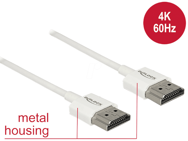 DELOCK 85122 - High Speed HDMI Kabel mit Ethernet