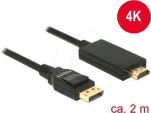 DELOCK 85317 - Delock Kabel DP 1.2 Stecker > HDMI-A Stecker