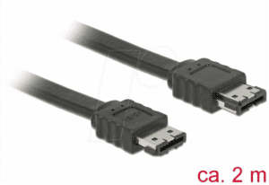 DELOCK 85641 - Kabel eSATA 3 Gb/s Buchse > eSATA Buchse 2