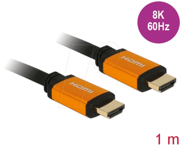 DELOCK 85727 - Ultra High Speed HDMI Kabel 48 Gbps 8K 60 Hz 1