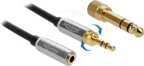 DELOCK 85780 - Kabel Klinke 3 Pin 3