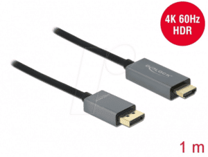DELOCK 85928 - DisplayPort 1.4 auf HDMI Stecker