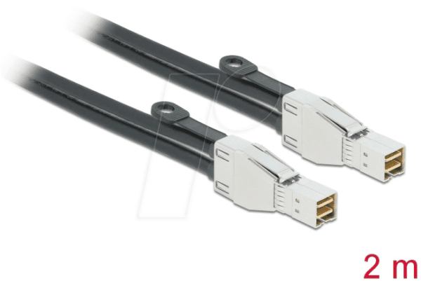 DELOCK 86622 - Kabel Mini SAS HD SFF-8674 > Mini SAS HD SFF-8674 2 m